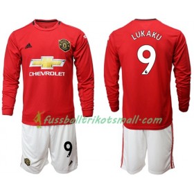 Fußballtrikots Manchester United Lukaku 9 Kinder 2019-2020 Langarm Heimtrikotsatz kaufen